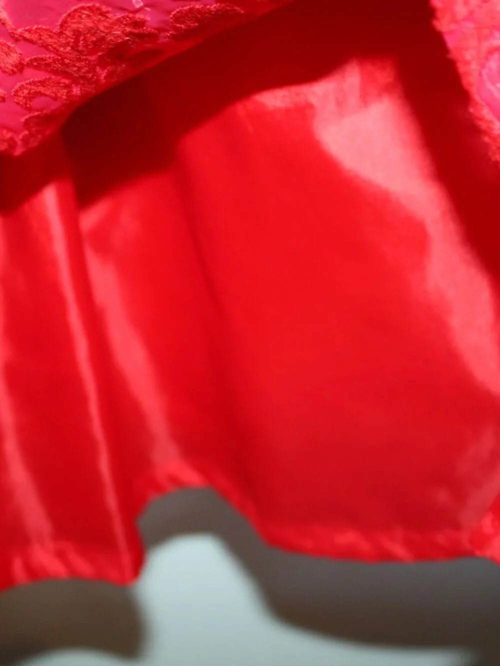 Janie and Jack Size 2T FOREVER ROSE Red Embroidered Formal Holiday Wedding Dress